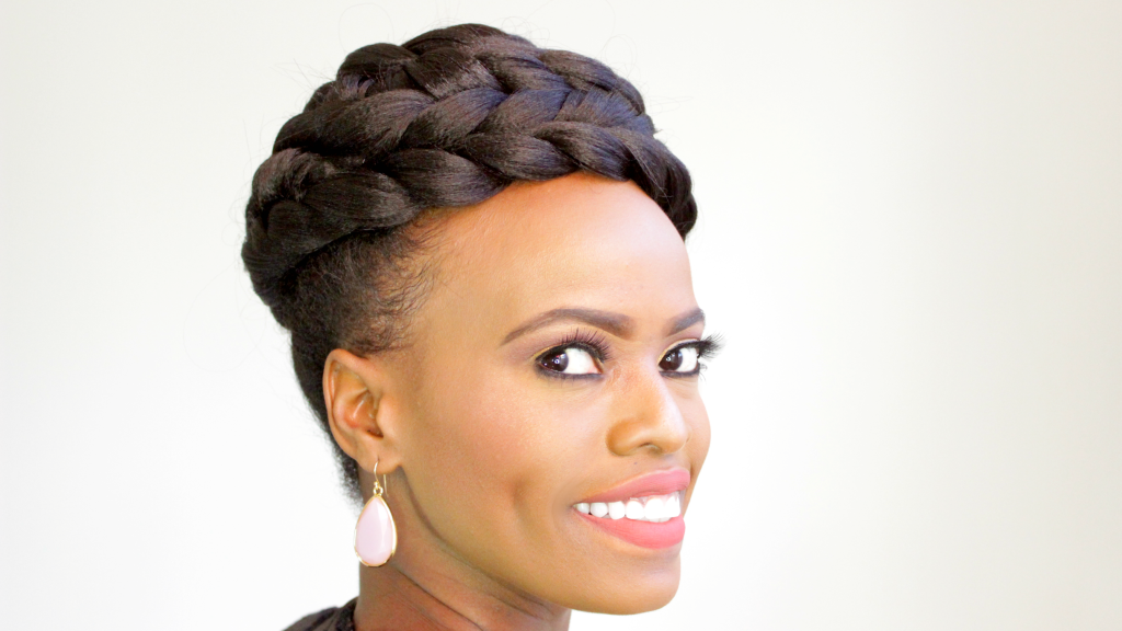 Braided Updo Hairstyles To Style On Your Natural Or Relaxed Hair.