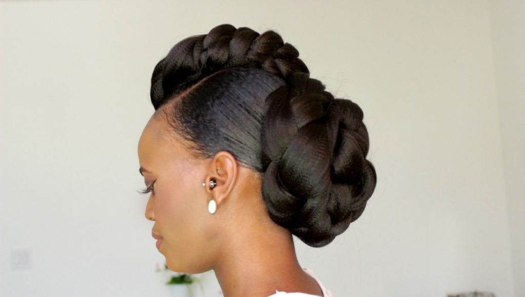 Braided updo hairstyles