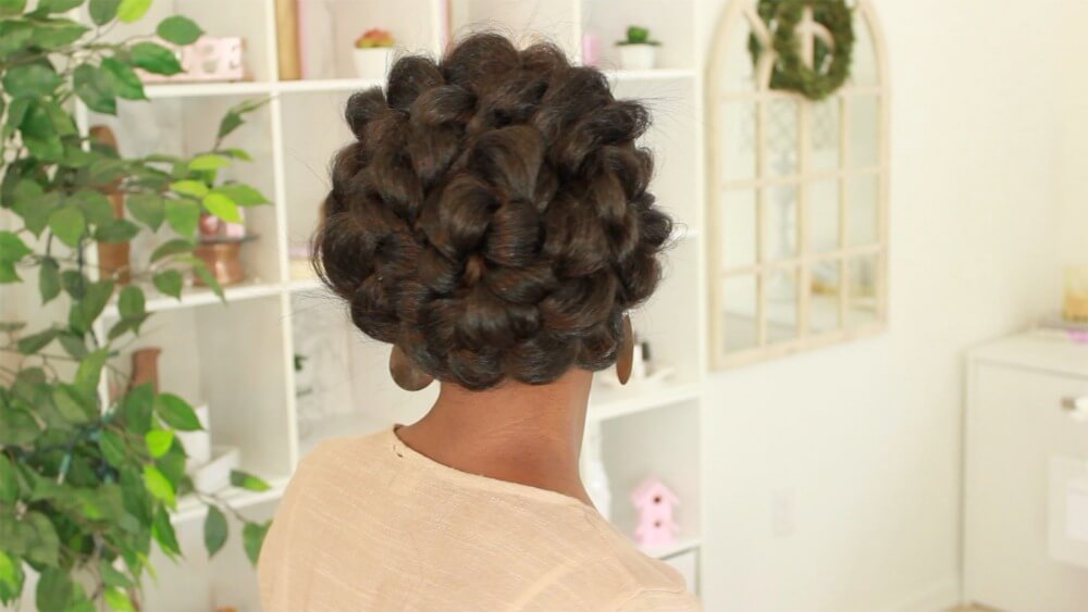 natural hair protective style