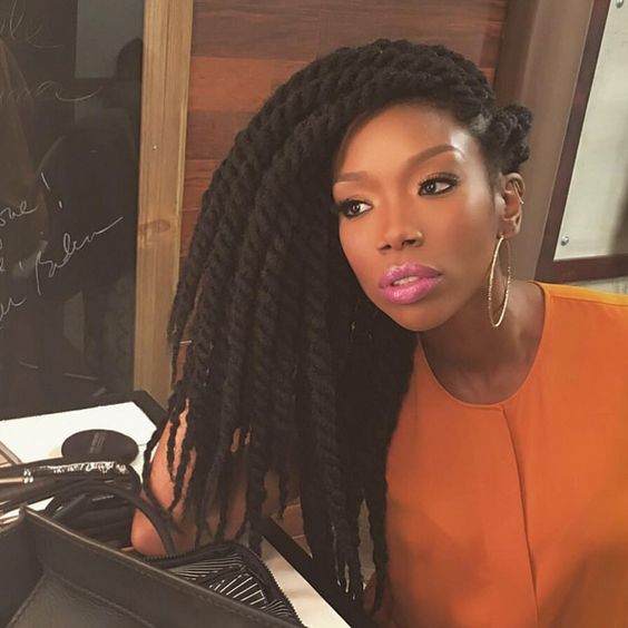 brandy norwood hair twist