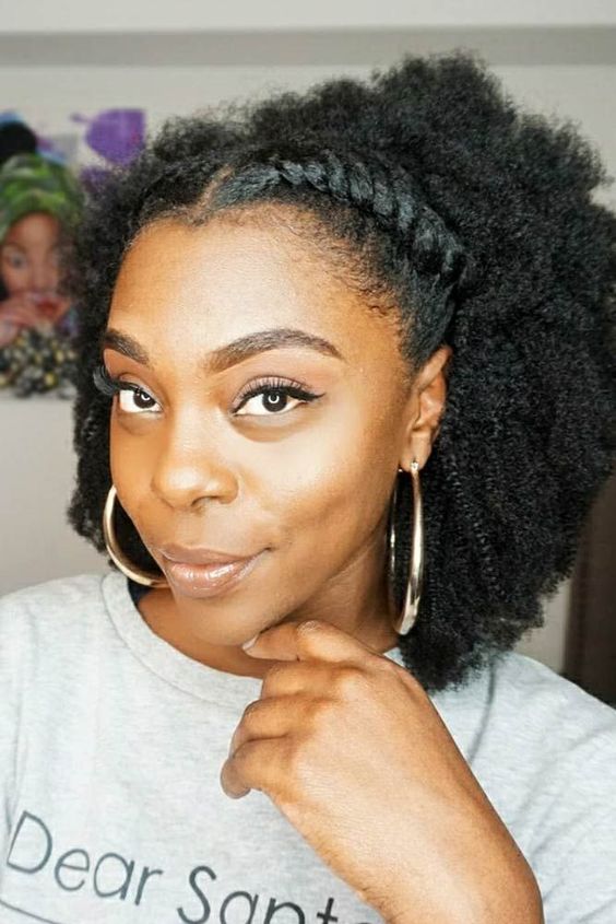 Short Natural Hairstyles 4C Hair