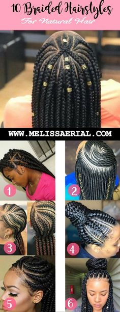 Braid Styles For Natural Hair Growth On All Hair Types For Black Women
