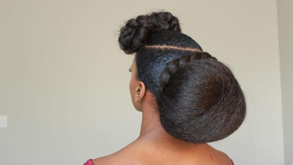 bridesmaid natural hairstyles