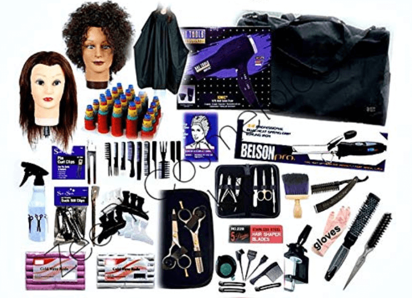 Kit for Hair Styling_Cosmetology School Student