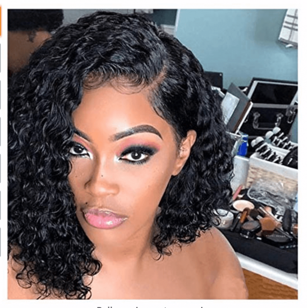 Short Curly Lace Front Wigs