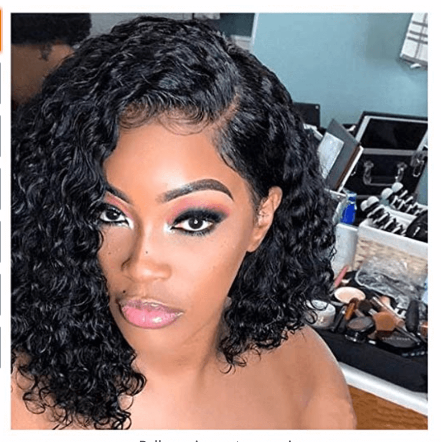 Short Curly Lace Front Wigs Melissa Erial