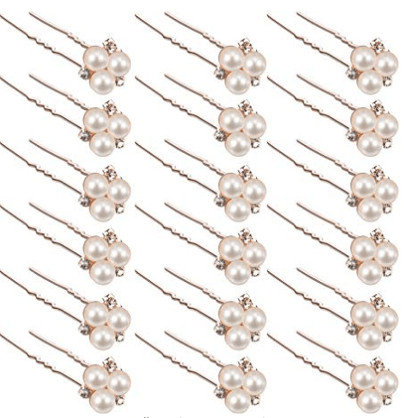 Pieces Wedding Pearl Hair Pins