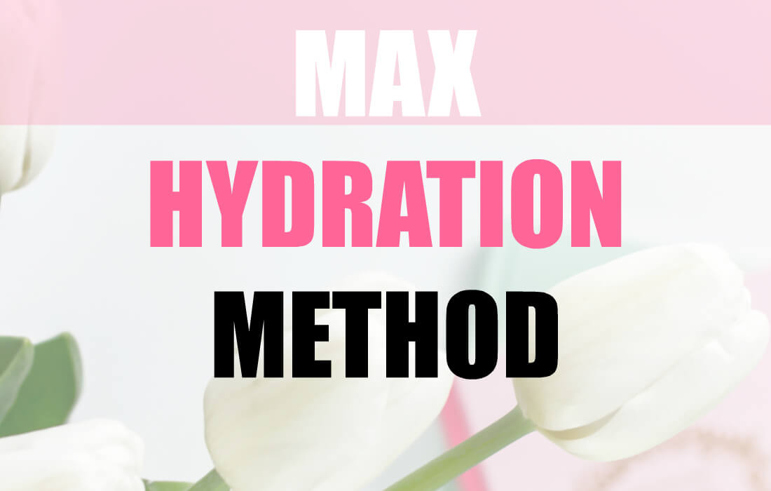 max hydration method for natural hair