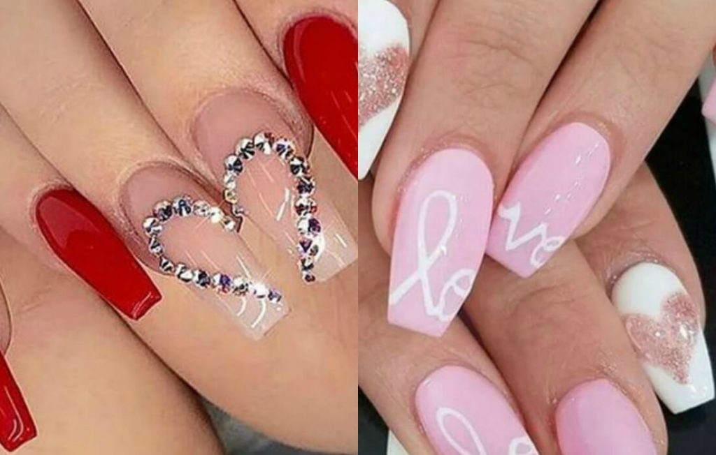 15 Gorgeous Valentine's Day Nail Art Ideas - Wonder Forest