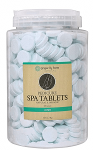 Ginger Lily Farms Botanicals Pedicure Spa Tablets