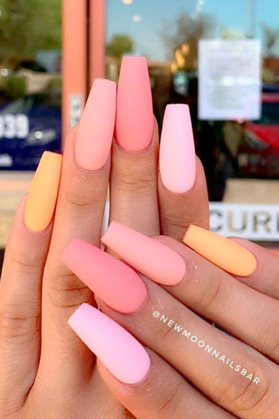 colorful colors nails