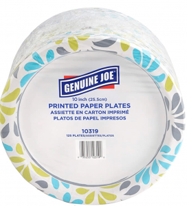 Genuine Joe Paper Plates