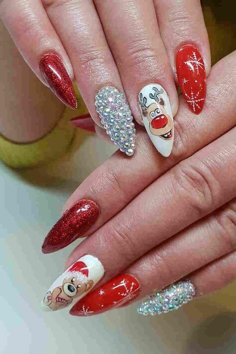 creative stiletto nails