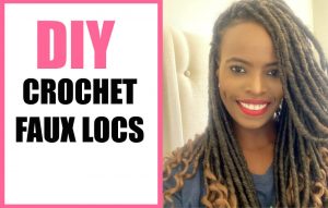 diy crochet faux locs