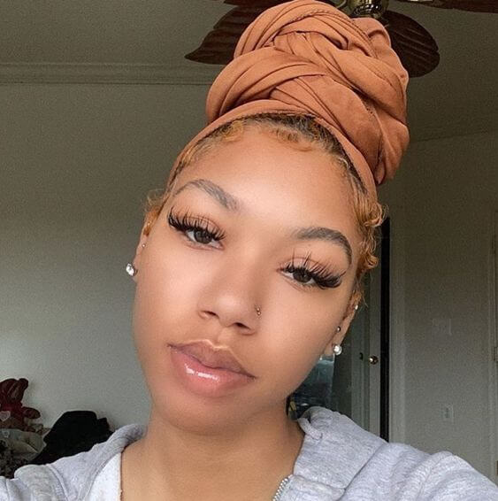 headwrap for fall easy hairstyle