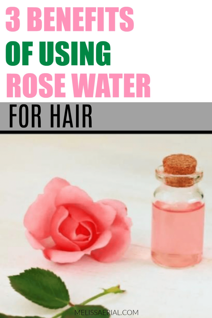 rose water for hair