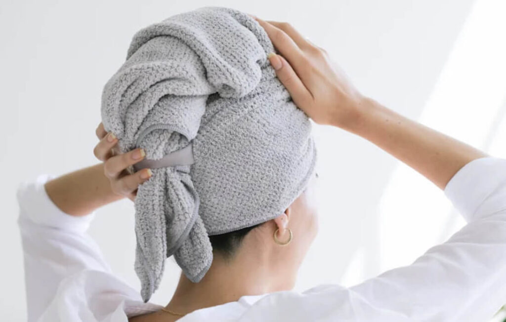 hero hair towel for natural hair wash day